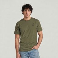 Picture of G-STAR MEN'S LOGO T-SHIRT DARK KHAKI 1
