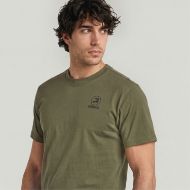 Picture of G-STAR MEN'S LOGO T-SHIRT DARK KHAKI 3