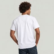 Picture of G-STAR MEN'S MULTI TEXT RELAXED T-SHIRT WHITE 2