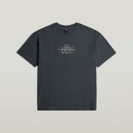 Picture of G-STAR MEN'S MULTI TEXT RELAXED T-SHIRT INDIA INK 5