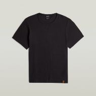Picture of G-STAR MEN'S BASE SHRUNKEN SLIM T-SHIRT DK BLACK 5
