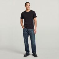 Picture of G-STAR MEN'S BASE SHRUNKEN SLIM T-SHIRT DK BLACK 4
