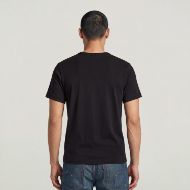 Picture of G-STAR MEN'S BASE SHRUNKEN SLIM T-SHIRT DK BLACK 2