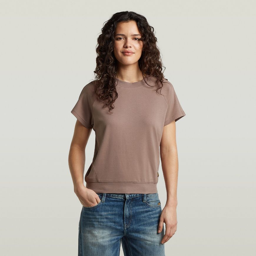Picture of G-STAR WOMEN'S RAGLAN T-SHIRT TWILIGHT MAUVE
