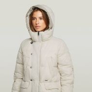 Снимка на G-STAR ДАМСКО ЯКЕ ELEMENT HOODED LONG JACKET WHITEBAIT 3