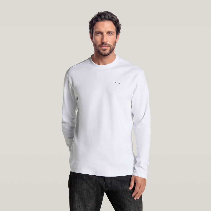 Picture of G-STAR MEN'S TRUE REGULAR T-SHIRT WHITE