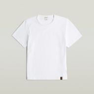 Picture of G-STAR MEN'S BASE SHRUNKEN SLIM T-SHIRT WHITE 6