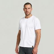 Picture of G-STAR MEN'S BASE SHRUNKEN SLIM T-SHIRT WHITE 1