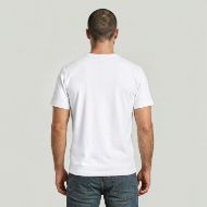 Picture of G-STAR MEN'S BASE SHRUNKEN SLIM T-SHIRT WHITE 2