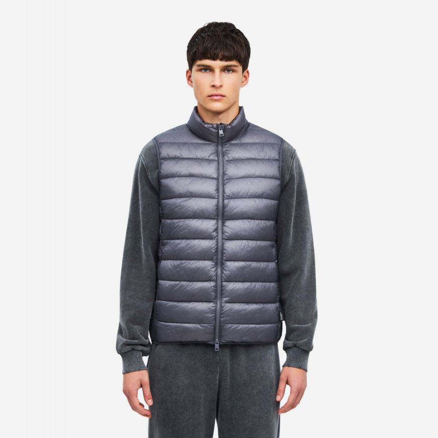 Снимка на DIRTY LAUNDRY МЪЖКИ ЕЛЕК LIGHTWEIGHT PADDED GILET BLUE GREY