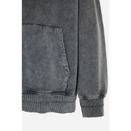 Снимка на DIRTY LAUNDRY МЪЖКИ СУИТШЪРТ RELAXED HOODIE WITH RIB DETAILS VINTAGE GREY 5