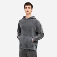 Снимка на DIRTY LAUNDRY МЪЖКИ СУИТШЪРТ RELAXED HOODIE WITH RIB DETAILS VINTAGE GREY 2