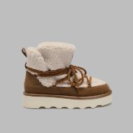 Picture of BLAUER WOMEN'S DOYLE01.PIL WINTER BOOT CREAM/BROWN 1