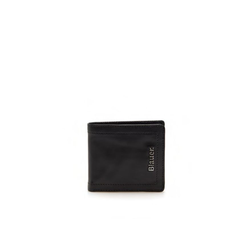 Picture of BLAUER MEN'S LEATHER WALLET F6COP01.NAV BLACK
