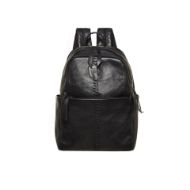 Picture of BLAUER MEN'S LEATHER BACKPACK F6TRIM01.NAV BLACK 1
