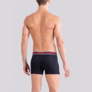 Снимка на REPLAY МЪЖКО БЕЛЬО КОМПЛЕКТ ОТ 2 БРОЯ БОКСЕРКИ BASIC BOXER BRIEFS BLACK/RED 4