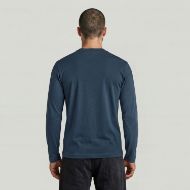Picture of G-STAR MEN'S TRUE REGULAR T-SHIRT VINTAGE NAVY 2