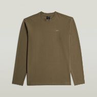 Picture of G-STAR MEN'S TRUE REGULAR T-SHIRT DARK KHAKI 5