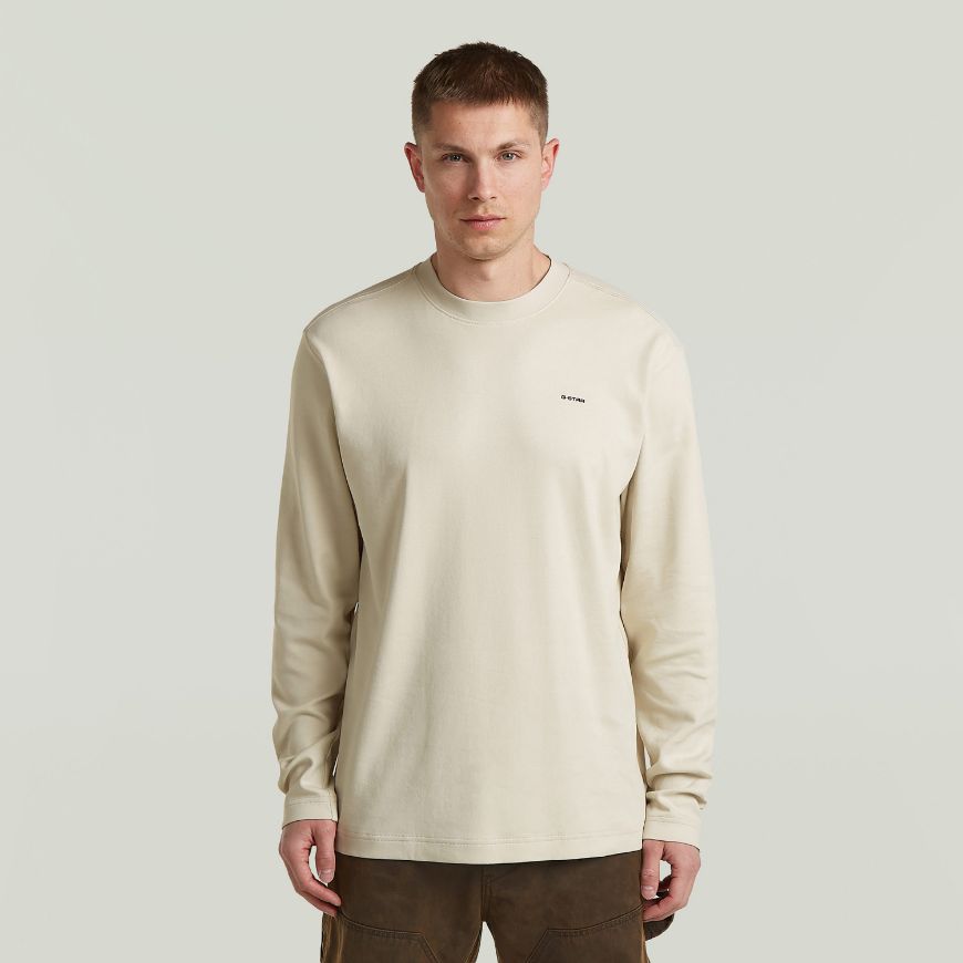 Picture of G-STAR MEN'S TRUE REGULAR T-SHIRT WHITEBAIT