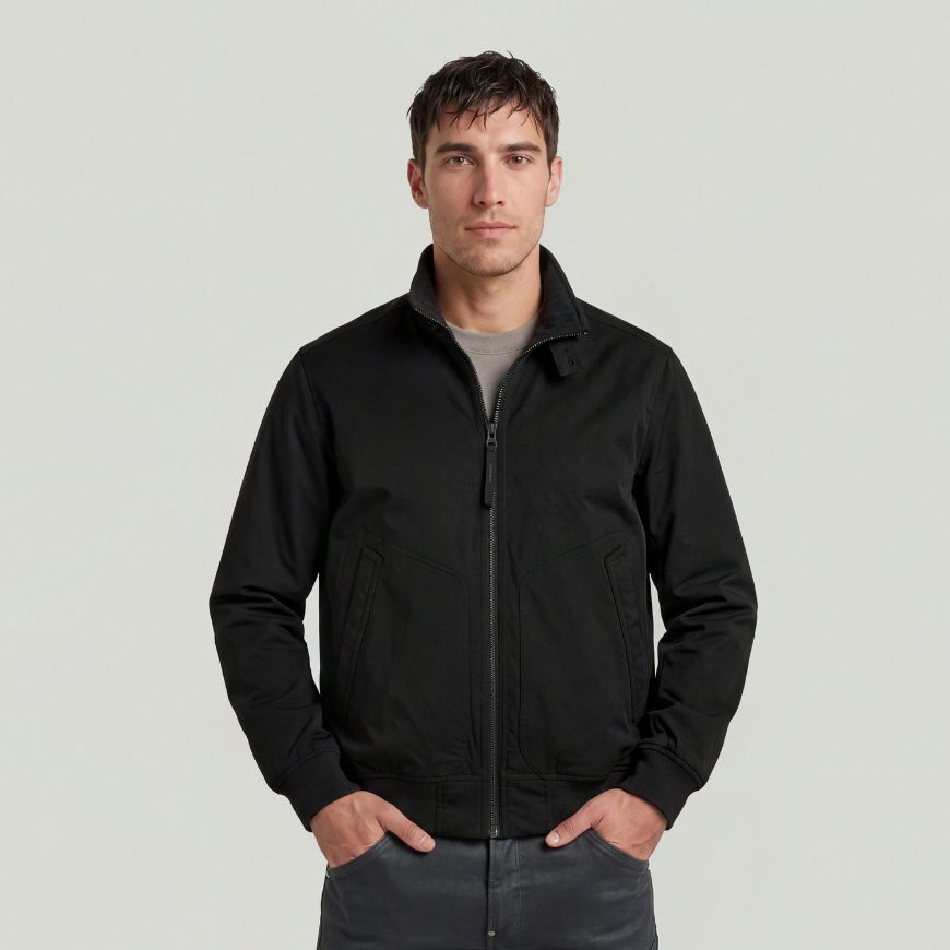 Picture of G-STAR MEN'S TECH PADDED BOMBER JACKET DK BLACK