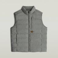 Picture of G-STAR MEN'S FOUNDATION LINER VEST BODYWARMER GREY PEWTER 5