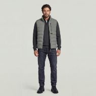 Picture of G-STAR MEN'S FOUNDATION LINER VEST BODYWARMER GREY PEWTER 4