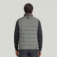 Picture of G-STAR MEN'S FOUNDATION LINER VEST BODYWARMER GREY PEWTER 2