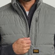 Picture of G-STAR MEN'S FOUNDATION LINER VEST BODYWARMER GREY PEWTER 3
