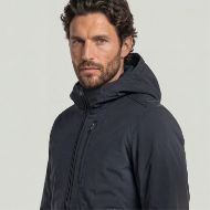 Picture of G-STAR MEN'S CLEAN FOUNDATION HOODED JACKET DK LEGION BLUE 3