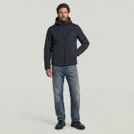 Picture of G-STAR MEN'S CLEAN FOUNDATION HOODED JACKET DK LEGION BLUE 4