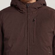 Picture of G-STAR MEN'S CLEAN FOUNDATION HOODED JACKET COFFEE BEAN 3