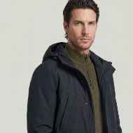 Picture of G-STAR MEN'S CLEAN VODAN PADDED HOODED PARKA DK LEGION BLUE 3