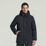 Picture of G-STAR MEN'S CLEAN VODAN PADDED HOODED PARKA DK LEGION BLUE 1
