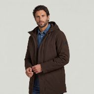 Picture of G-STAR MEN'S CLEAN VODAN PADDED HOODED PARKA COFFEE BEAN 1