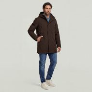 Picture of G-STAR MEN'S CLEAN VODAN PADDED HOODED PARKA COFFEE BEAN 4