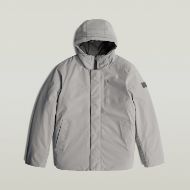 Picture of G-STAR MEN'S CLEAN VODAN PADDED HOODED JACKET CORRECT WINTER GREY 5