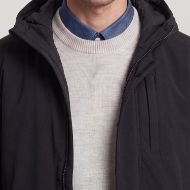 Picture of G-STAR MEN'S CLEAN VODAN PADDED HOODED JACKET DK BLACK 3
