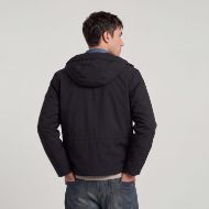 Picture of G-STAR MEN'S CLEAN VODAN PADDED HOODED JACKET DK BLACK 2