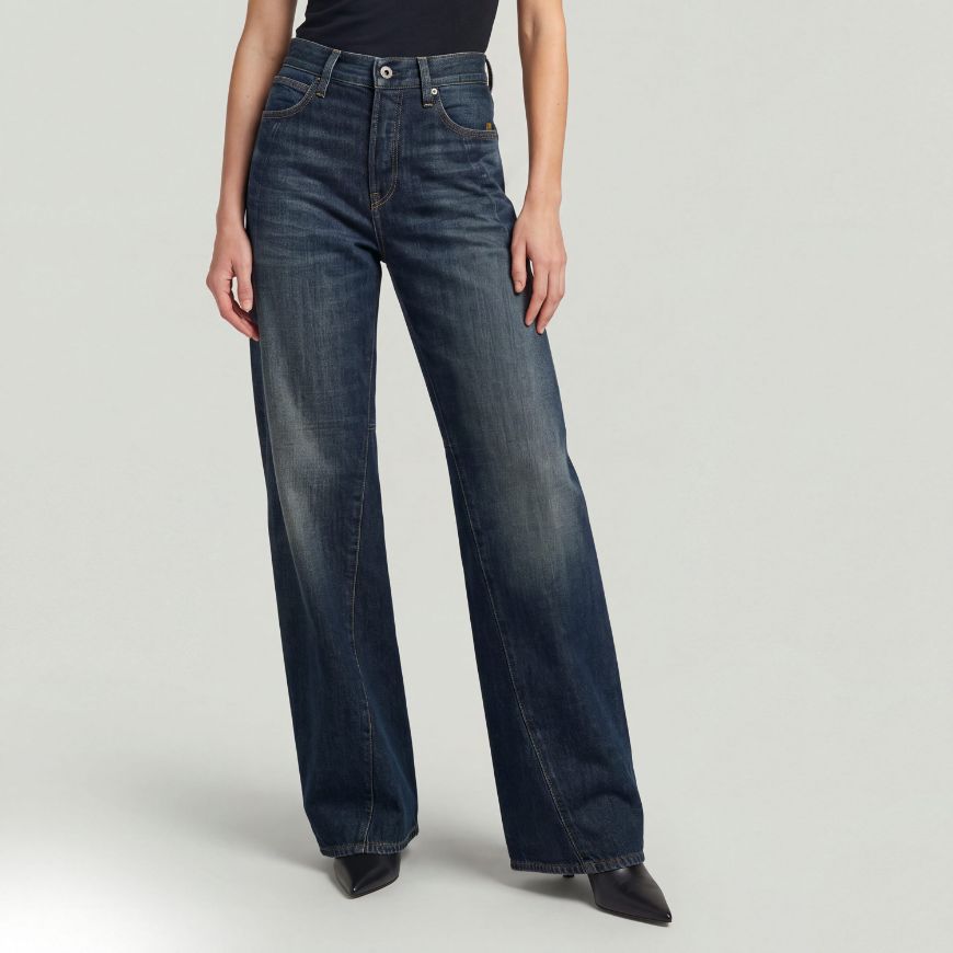 Снимка на G-STAR ДАМСКИ ДЕНИМ CONTOR 3D WIDE JEANS HEAVY WORN IN DIRT BIKE