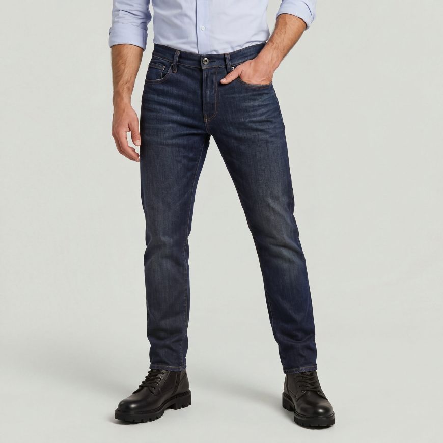 Picture of G-STAR MEN'S 3301 REGULAR TAPERED JEANS ANTIC NILE