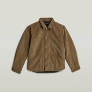 Picture of G-STAR MEN'S TECH PADDED CORDUROY OVERSHIRT BISON 5