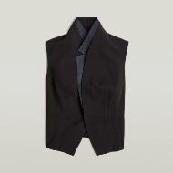 Picture of G-STAR WOMEN'S WAISTCOAT DK BLACK 1