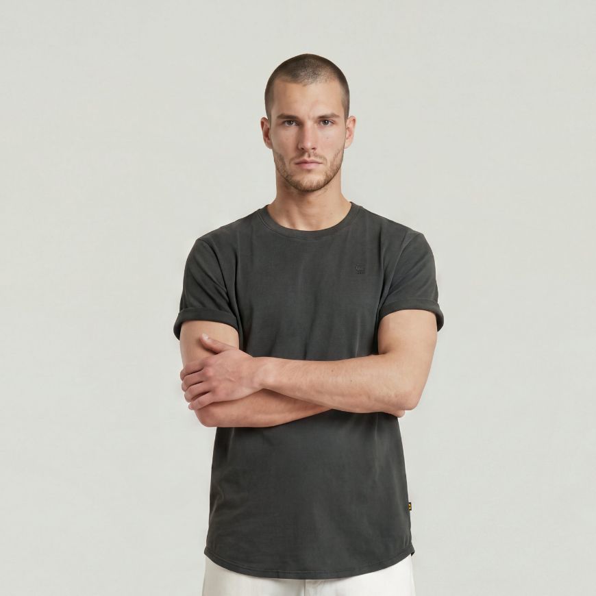 Picture of G-STAR MEN'S LASH T-SHIRT IN BLACK