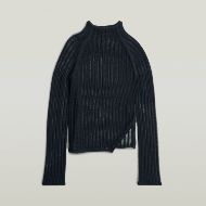 Picture of G-STAR WOMEN'S LACE STITCH KNIT TOP SALUTE 5