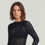 Picture of G-STAR WOMEN'S LACE STITCH KNIT TOP SALUTE 3