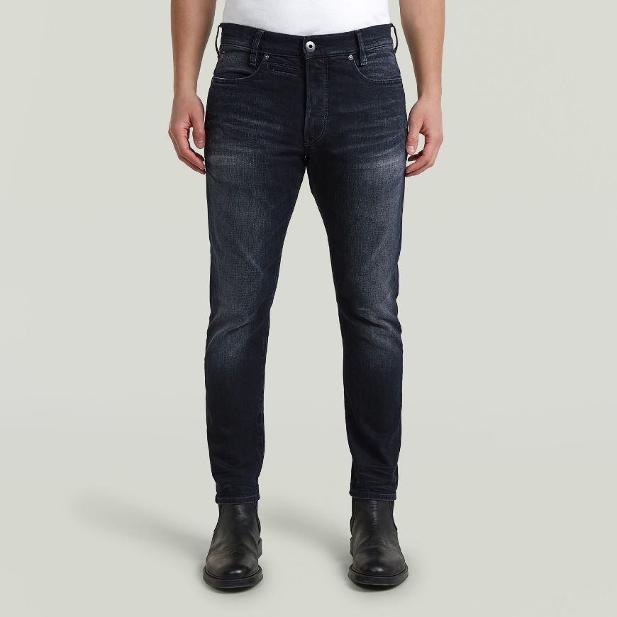 Picture of G-STAR MEN'S D-STAQ 3D SLIM JEANS WORN IN MOTO NIGHT