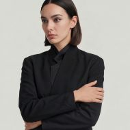 Picture of G-STAR WOMEN'S HOURGLASS BLAZER DK BLACK 3
