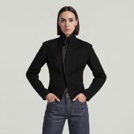 Picture of G-STAR WOMEN'S HOURGLASS BLAZER DK BLACK 1