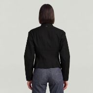 Picture of G-STAR WOMEN'S HOURGLASS BLAZER DK BLACK 2