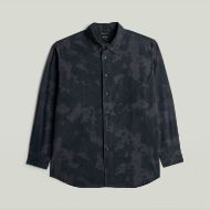 Picture of G-STAR MEN'S CLEAN RELAXED SHIRT DIFFUSED CAMO DK LEGION BLUE 1